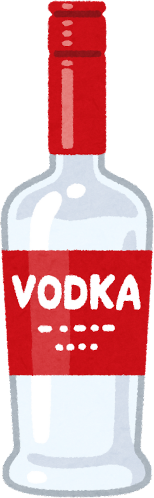 Illustration of a Vodka Bottle